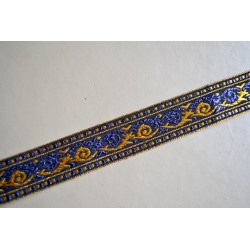 Volutes Bleus Etincelle 2 cm