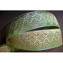 Tamis Vert & Or 2,5 cm