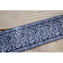 Cachemire Coton Bleu 5,2 cm